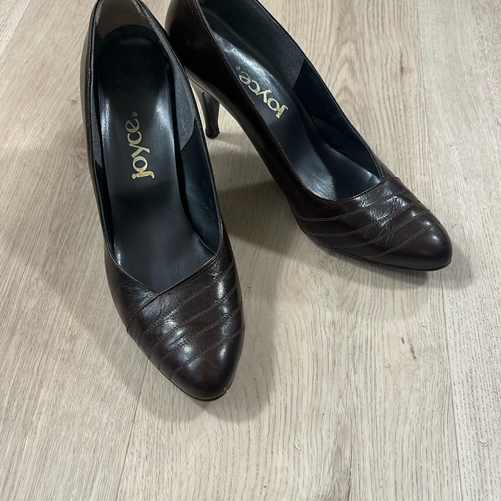 Joyce, size 7.5 and 3” heels